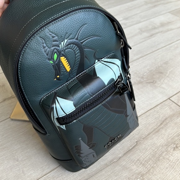 Disney X Coach West Pack With Maleficent Dragon Motif - Picture 3 of 9